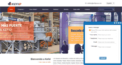 Desktop Screenshot of es.kefidchina.com