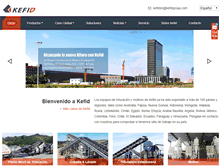 Tablet Screenshot of es.kefidchina.com